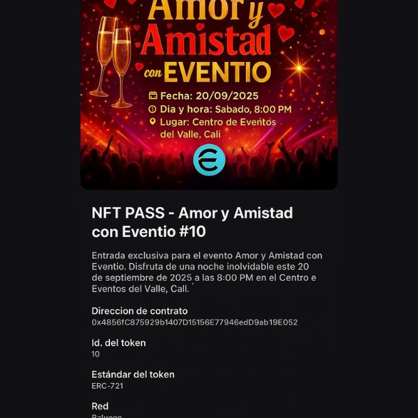 Blockchain Polygon EVENTIO